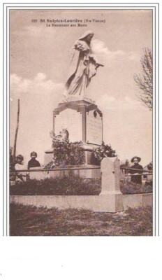 SAINT-SULPICE-LAURIERE Le Monument aux Morts - 1093