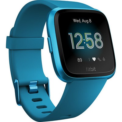 Brand New Fitbit Versa Lite Edition Smartwatch (Marina Blue) 811138034160 | eBay