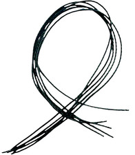 Bolo Tie Strings - Black Corded String - 33" - LOT of 5