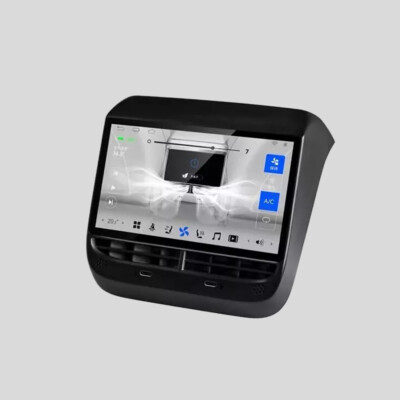 Rear Seat Climate Control Touch Screen Entertainment System For Tesla Model 3/WH