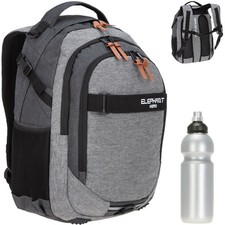 Rucksack Schulrucksack Jungen Elephant Signature Schulranzen 12723 TT Grau +f