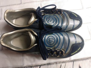 nike total 90 blue and silver