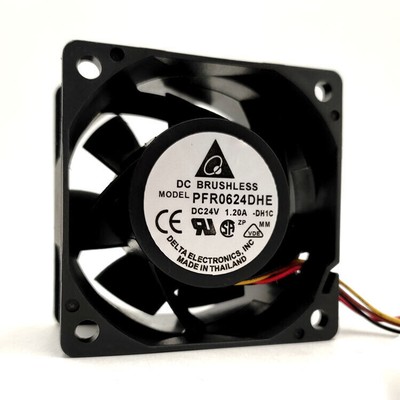 1pc Delta PFR0624DHE 6CM 6038 24V 1.20A 4-wire Inverter Cooling Fan