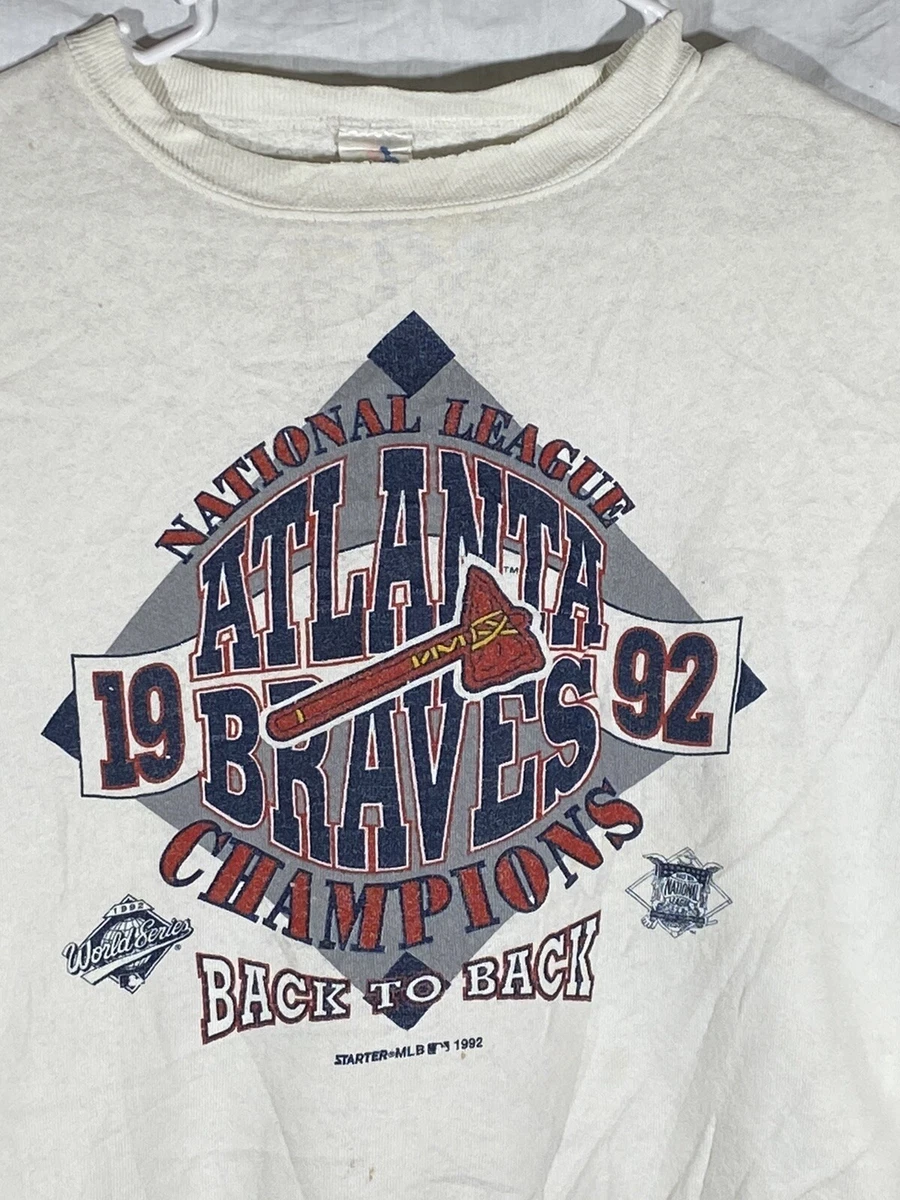 braves vintage sweatshirt