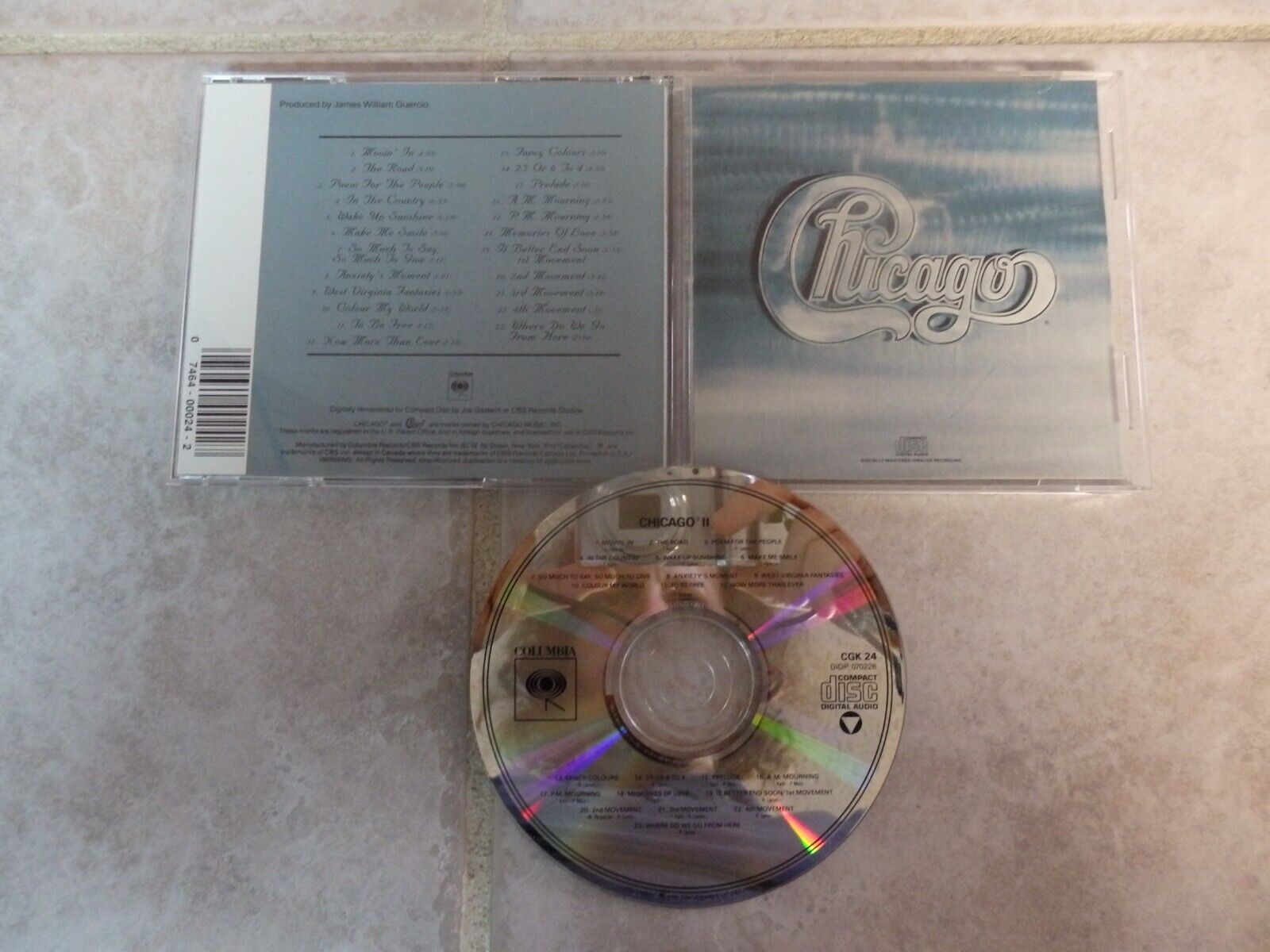 Chicago II CD Classic Rock Rare Out of Print