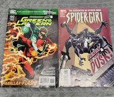 Spider-Girl #93 2006 & Green Lantern Parallax-Flash #60