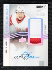 2023 Upper Deck Premier Acetate Rookie 89/99 Marco Kasper #AR-MK Patch Auto o3x