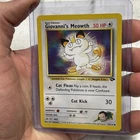 Pokemon - Giovanni's Meowth - Gym Challenge 74/132 - Common - NM Vintage Card