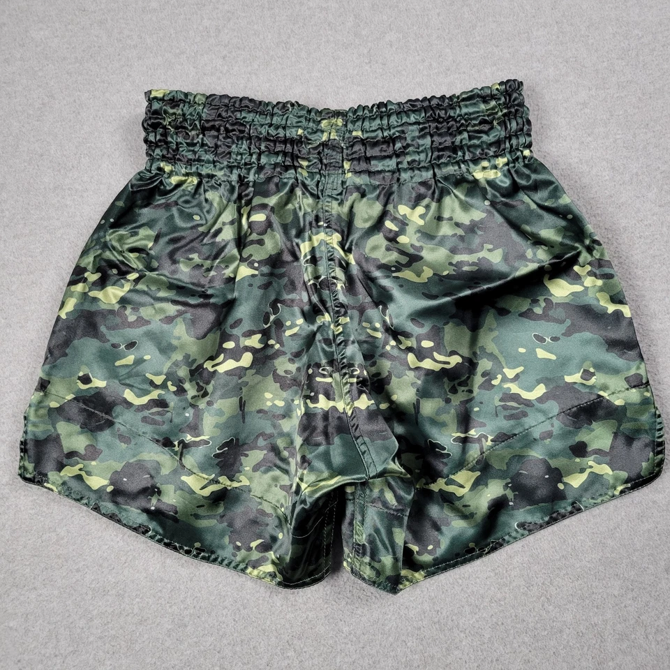 Venum Shorts Men 2XL Green Camo Big Logo Kickboxing Muay Thai Boxing MMA Fight - Image 2 of 4