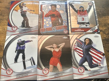 Topps Chrome Team USA Olympic Games 22’-26’ Insert 6 Card Lot Chen Liu Ferreira