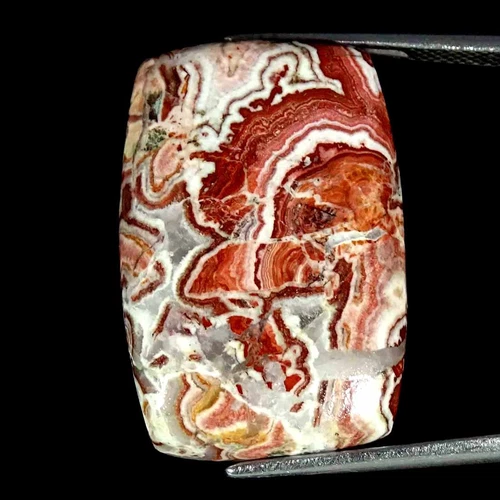 20.50Cts Natural Rosetta Jasper Cushion Cabochon loose Gemstone