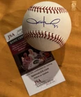 Jason Hammel Signed Autographed Rawlings OMLB Baseball JSA COA & Schwartz Sports