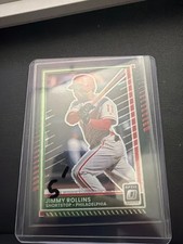 Donruss Optic Black Jimmy Rollins #83 /25