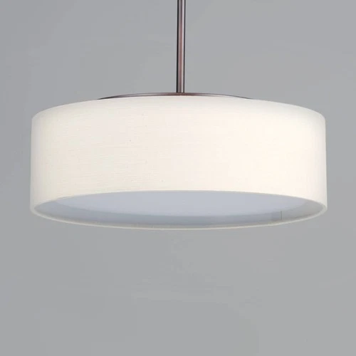 Maxim Prime 20" Wide Oatmeal Linen Shade LED Pendant Light - Picture 3 of 4