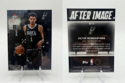 2025-26 Topps Signature Class - Victor Wembanyama #AF-17 After Image Spurs