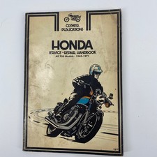 Clymer Honda Service Repair Handbook 1969-1971 All 750 Models CB750 Manual Vtg
