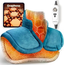 Graphene-Infused Heating Pad 3X Deeper Pain Relief Weighted Instant Heating Pads
