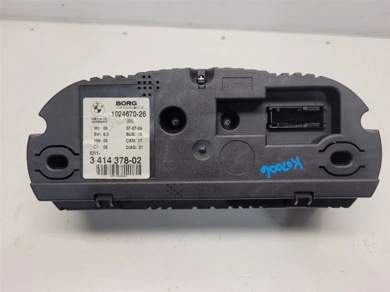 Cuadro velocímetro BMW X3 2004-06 (3,0 L/AT) - MPH *171 K millas* Foto 2 de 4