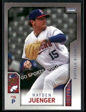 2025 Buffalo Bisons Hayden Juenger RC Rookie Blue Jays Minor League