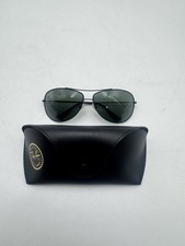 Ray-Ban RB3293 Aviator Sunglasses Black With Case Good Condition