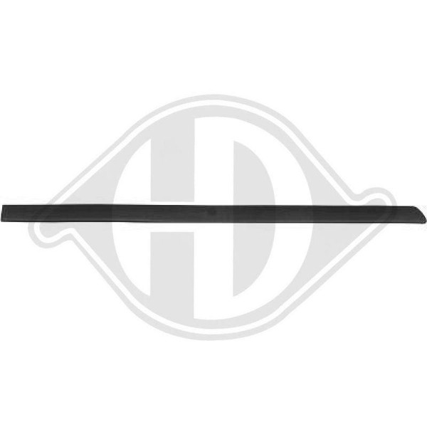 Zier /Schutzleiste TüR Diederichs 2213322 FüR VW Hinten Rechts-image