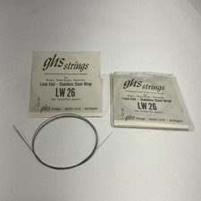 GHS Banjo Mandolin Strings LW 26 .026 .660mm Loop End Pack Of 6