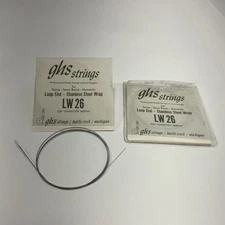 GHS Banjo Mandolin Strings LW 26 .026 .660mm Loop End Pack Of 6
