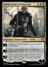 Sorin, Lord of Innistrad ~ Near Mint Commander: The Lost Caverns of Ixalan MTG M
