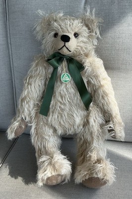 Rare Hermann Millennium Mohair Bear Built In Time Capsule Y2K Limited 816/2000