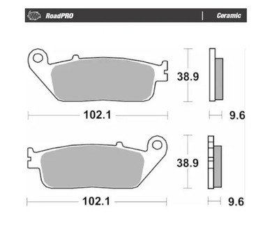 MOTO MASTER 404004 ROADPRO CERAMIC INDIAN SUPER CHIEF 116 ABS LIMITED 2022