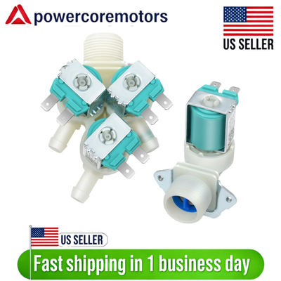 #ad 5220FR2075L 5220FR2006H COLD amp; HOT WASHER WATER INLET VALVE FOR LG amp; KENMORE US $9.99