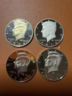 1999 to 2016 S Kennedy Proof Silver Half Dollar, Gem.lot Of 4
