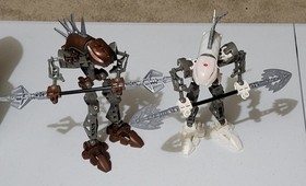 Bionicle Rahkshi Complete Set with Manuals Canisters 8587 - 8592