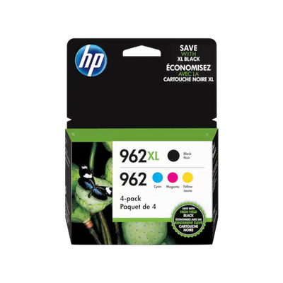 #ad New Open Box HP 962XL High Yield Black amp; 962 Standard Yield Color Set 3JB34AN $101.99