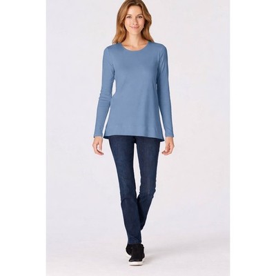 NWT J Jill Perfect Pima Tee Top Tshirt 4X Essential Basic Everyday Confort