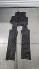 chaps and leather vest motorcycle