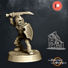 Goblin Fighter Heavy Armor   28mm Miniature   LotR MESBG Compatible