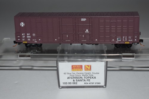 Carro de carga doble puerta Santa Fe 60' escala N MTL 10300062 37565 C58552 | Condition: Used