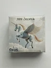 .999 Fine Silver Pegasus Unicorn Pan Silver Company 5 Gram Bar Limited of 3000