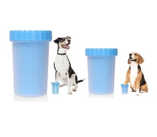 Portable Dog Paw Cleaner Cleaning Muddy Feet for Medium Large Dogs Catss Sz L