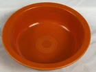 Vtg Fiestaware 8  1/2” Nappy Bowl Radioactive Red Orange Genuine Mark