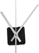 Clock Movement Mechanism Kit with Long Spade 16.80X14.30X3.50CM, Silver 