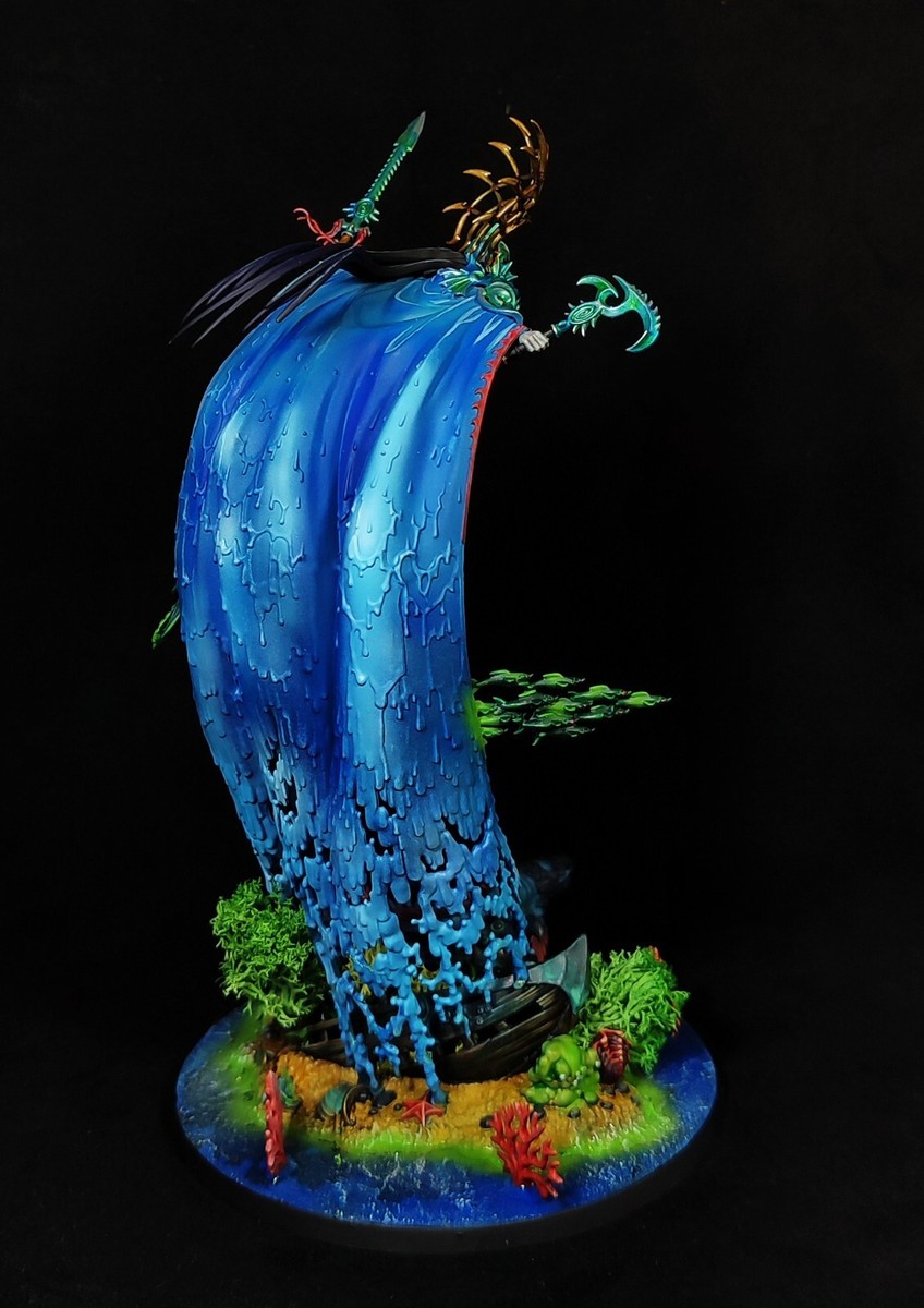 Eidolon of Mathlann – Aspect of the Storm painted Warhammer AoS
