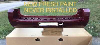 NEW! OEM 2015-2020 CHEVROLET SUBURBAN LONG BODY REAR BUMPER, MAROON
