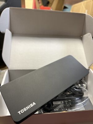 Toshiba Thunderbolt 3 Dock PA5281U-1PRP USB 3.0 Docking Station w/  Adapter