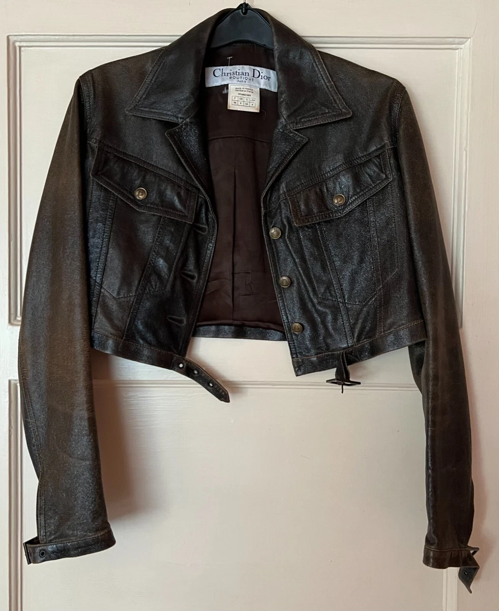 John Galliano FW2001 Leather Jacket