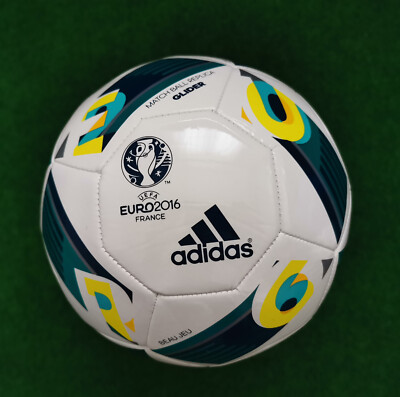 Fußball Adidas Beau Jeu Glider Weiß [Größe 5] Deutschland. EM 2016 Frankreich