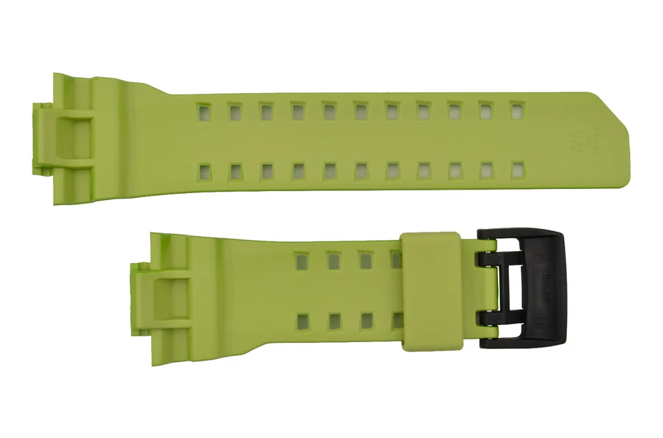 Correa de reloj CASIO G-SHOCK G'Mix GBA-400-3B goma verde original Foto 3 de 4