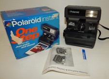Vintage MIB Polaroid Instant One Step 600 Film Camera - Made in UK