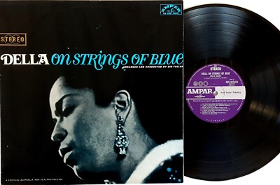 Della Reese-Della On Strings Of Blue Vinyl LP 1967 Ampar Australia   SML 932623